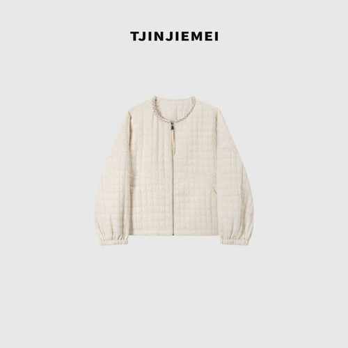 T井姐妹【菱格美学】设计感气质显瘦棉服外套MF2509-TJ508