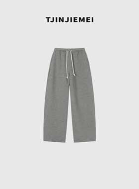 T井姐妹【香蕉裤】设计感宽松休闲 百搭直筒裤KZ2509-K2336