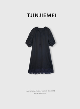 T井姐妹【济州岛】天丝麻设计感气质优雅显瘦连衣裙LYQ2605-TJ866