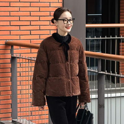 T井姐妹【流星】设计感精致气质温柔鹅绒服YRF2512-TJ635