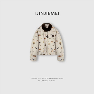 3879 设计感水貂领高订精致鹅绒服ERF2512 T井姐妹 尼克