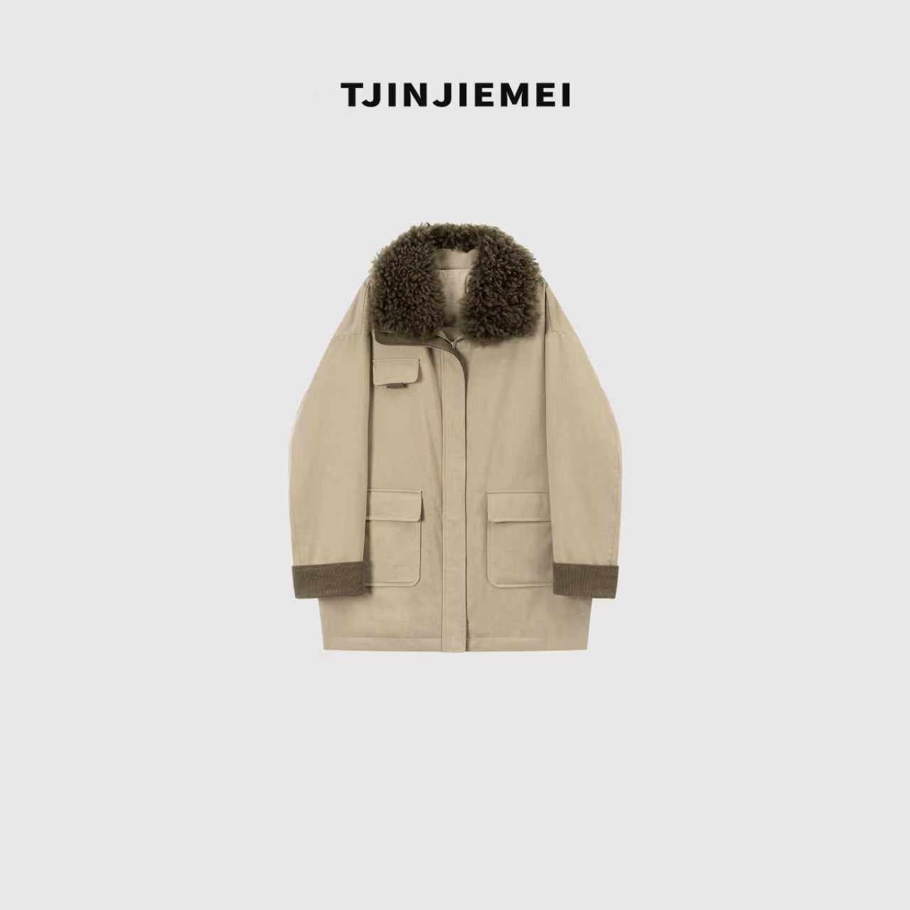 T井姐妹【】设计感鹅羽绒服ERF2509-25925