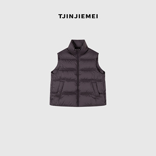 33231 设计感精致感轻奢羽绒马夹MJ2509 T井姐妹 云朵