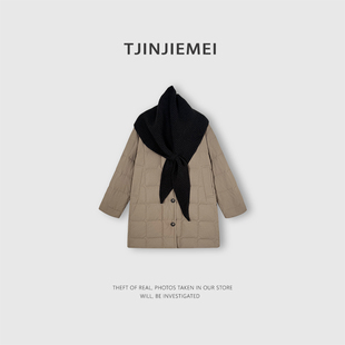 ER7013 设计感披肩鹅绒服ERF2512 T井姐妹 休息日