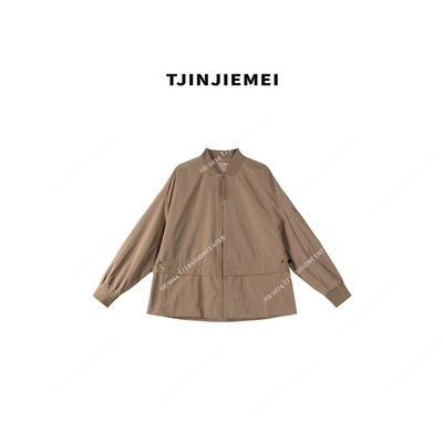 T井姐妹【无忧】新款设计感休闲百搭收腰风衣WT2502-ESW1835L