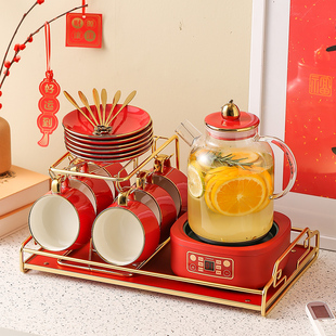 新婚礼物送新人高级实用高档闺蜜结婚新娘茶具摆件订婚乔迁礼品