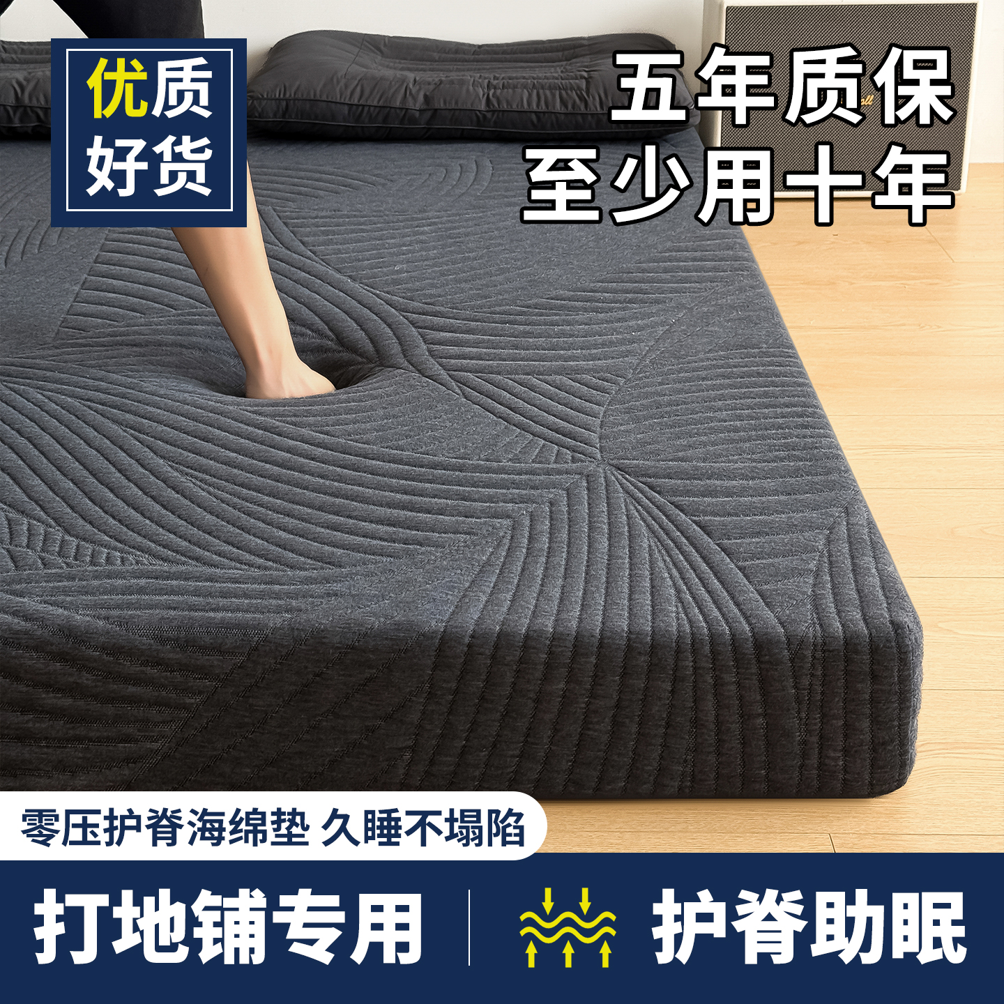 打地铺专用家用卧室软垫榻榻米垫褥学生宿舍单双人床褥高密度床垫