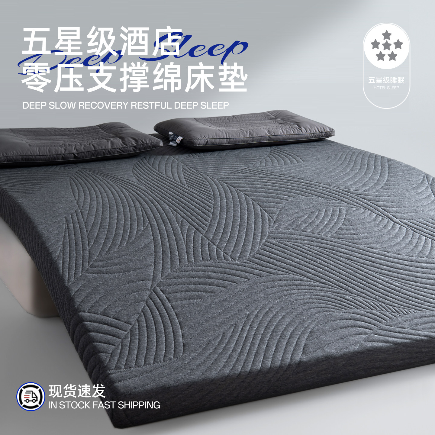 五星级酒店床垫软垫家用卧室榻榻米垫子180x200加厚单人租房专用