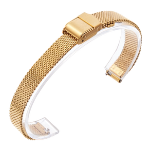 手表链女适配OliviaBurton小蜜蜂卡西欧阿玛尼手表带米兰网带钢带