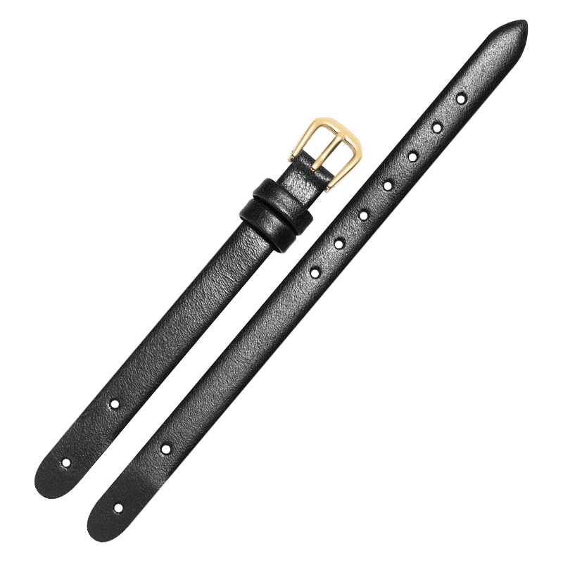 适用Fossil化石真皮手表带女士 ES4119 ES4176 ES3262细款表带8mm