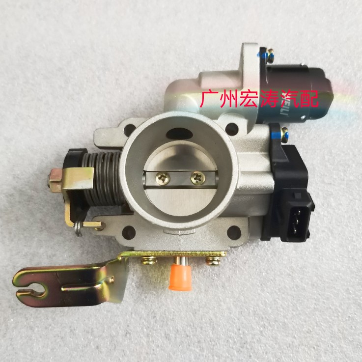 上汽跃进小福星S50Q节气门总成LJ465汽油 发动机节气门带怠速马达