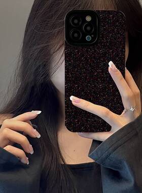 DZ适用苹果15promax手机壳新款iPhone15硅胶14plus黑色13pro全包12防摔11高级感xsmax女款8耐脏7网红超火时尚