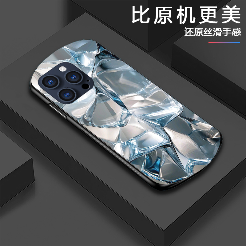 适用小米小众防摔手机壳新款玻璃