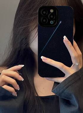 DZ适用苹果15promax手机壳新款iPhone15硅胶14plus黑色13pro全包12防摔11高级感xsmax女款8流行7网红超火耐脏