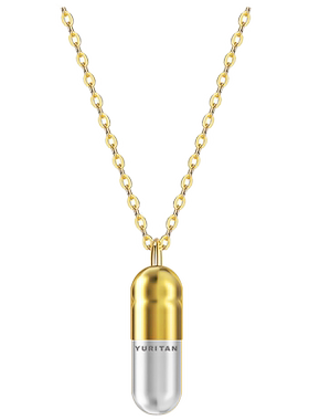 华晨宇同款YURITAN胶囊项链时尚潮酷情侣款项链颈饰