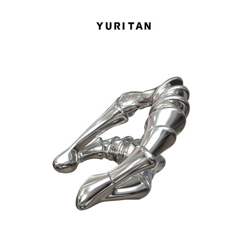 YURITAN镀金情侣款耳骨夹