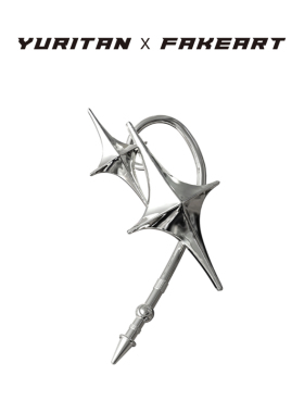 TF家族王橹杰同款YURITAN X FAKEART星芒耳夹耳挂个性潮酷耳饰