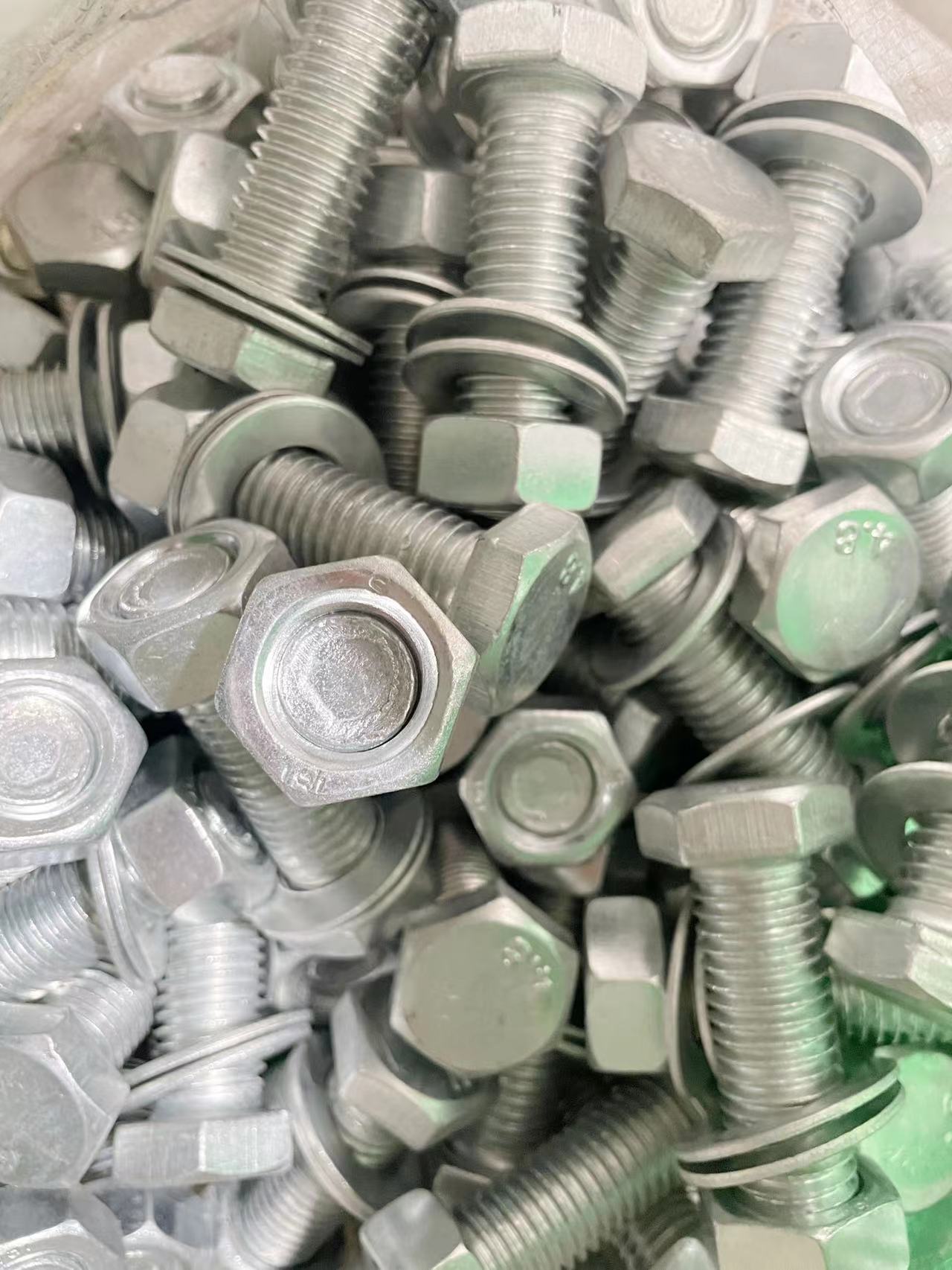 果泰不锈钢镀锌螺丝法兰螺丝