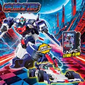 正版 炫卡斗士3第三季 炫蓝闪电S玩具机甲变形机器人金刚男孩召唤器