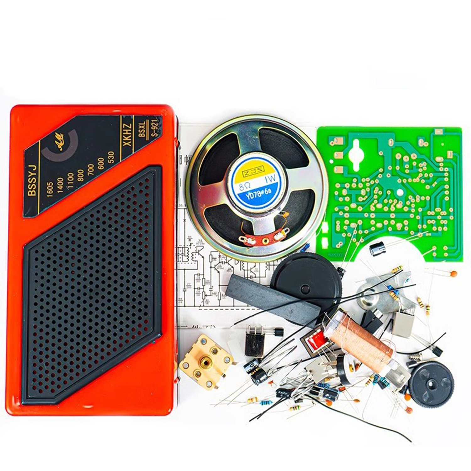 ZX921型八管收音机套件