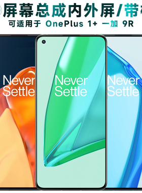 盾令屏幕适用于一加9r屏幕总成带框1+9R触摸1加9r手机屏电池中框