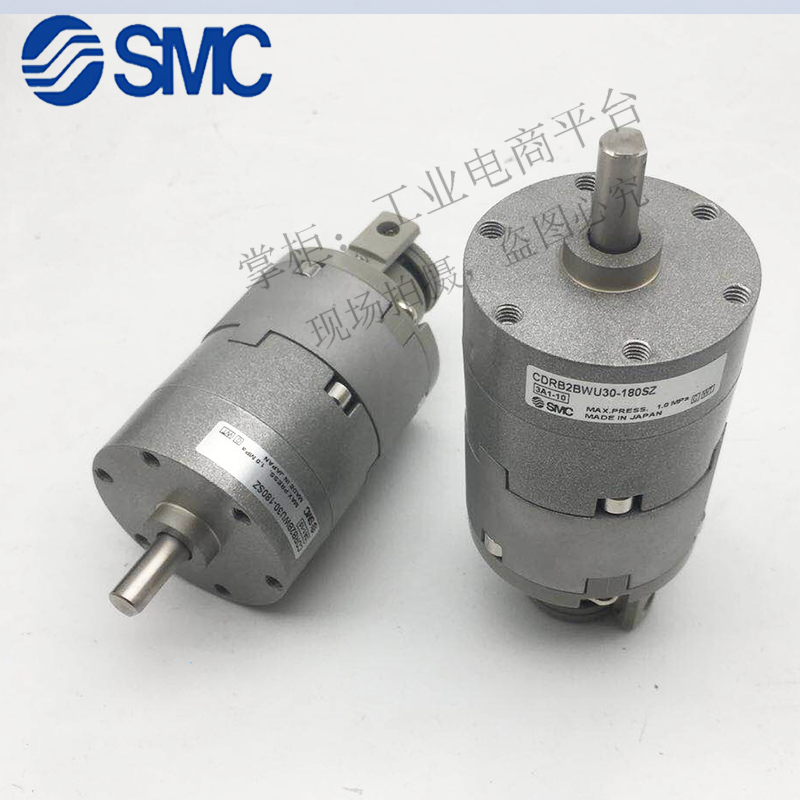 SMC旋转气缸CRB2BWU/CDRB2BWU10/15/20/30/40-90S-180S-270S/SZ