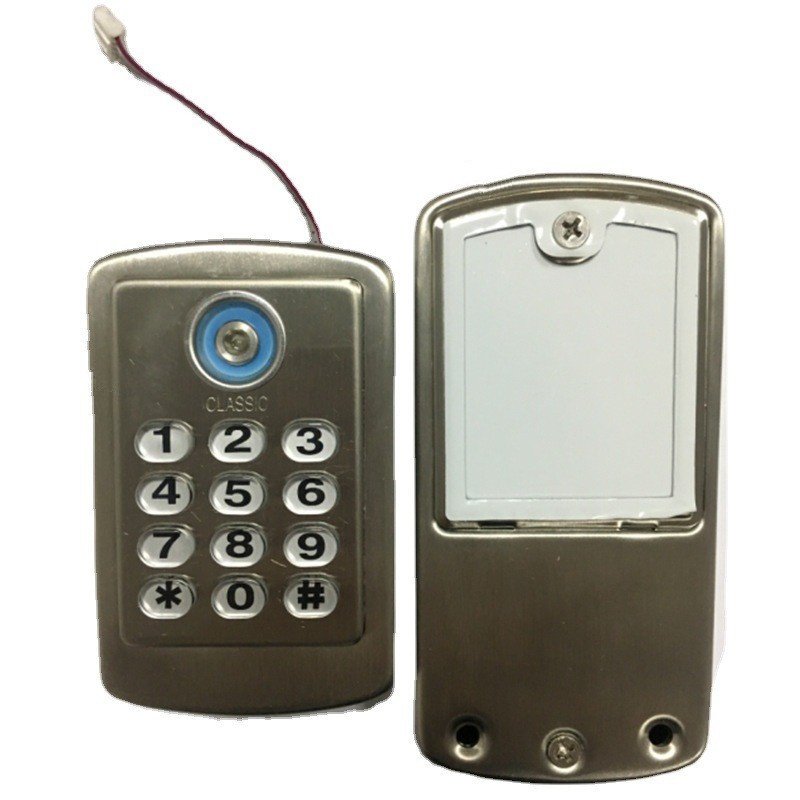 加厚不锈钢电子密码柜锁浴室桑拿中心更衣柜电子智能锁