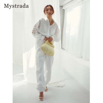 Mystrada束脚工装裤33175030