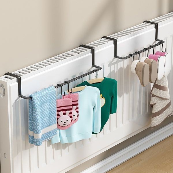 暖气片晾衣架家用多功能毛巾杆