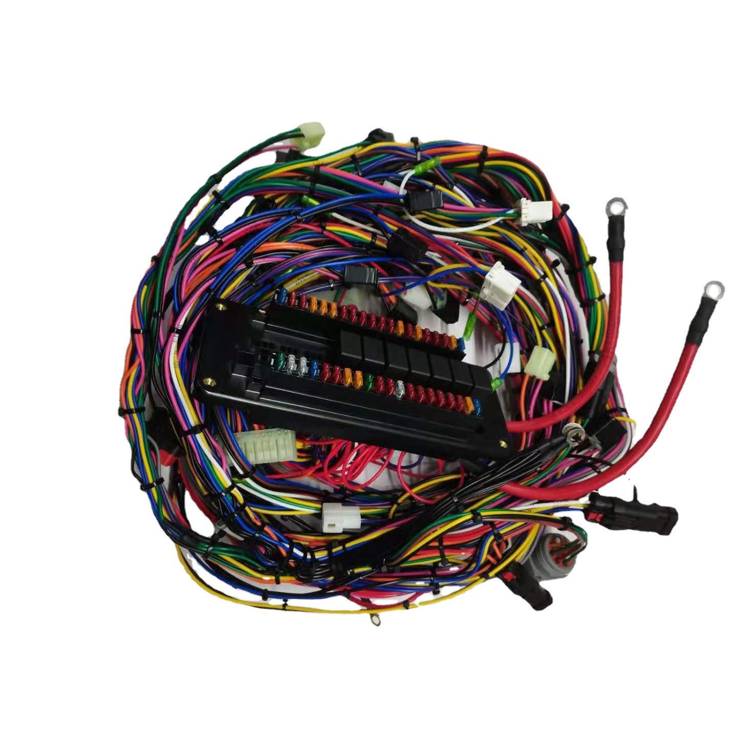 挖掘机适用卡特345D电喷驾驶室线束