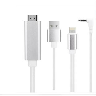 适用于苹果iPhone7 plus安卓手机连接电视高清HDTV转接视频线
