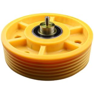 电梯大轮电梯尼龙导向轮返绳轮对重轮蒂森曳引轮通力导向轮铸铁轮