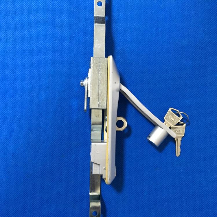 MS828L-3G三点挂锁亚光连杆锁，柜门锁，配电箱门锁，机箱机柜锁