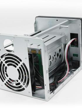 TOPLOONG拓普龙 4盘位NSA存储服务器机箱 Flex1U电源Mini-ITX主板