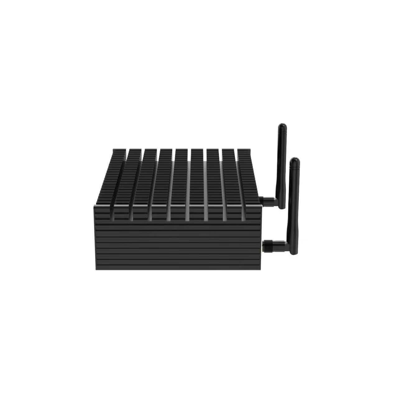 无风扇嵌入式台式主机12代13代i5i7三显WIFI6多功能商用工控电脑