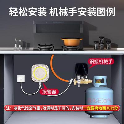 新国标一氧化碳报警器室内煤烟煤气泄漏探测器CO气体检测仪