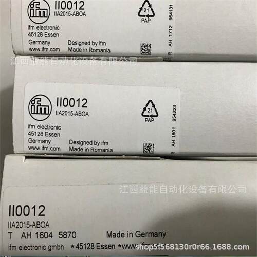 IIW202电感式传感器 IIB3022-BPKG2MPUR德国IFM易福门接近开关 议