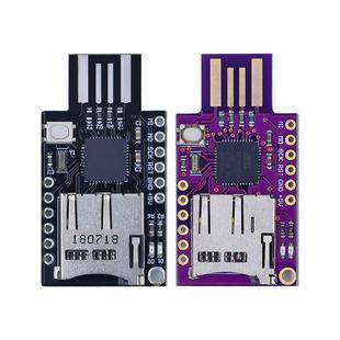 TF存储器 ATMEGA32U4虚拟键盘模块 USB Keyboard Badusb
