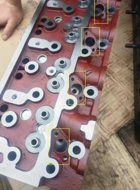 上柴发动机配件 纽荷兰柴油机配件 495A汽缸盖 495配件