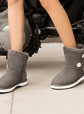 FD雪地靴 秋冬 女士 雪地靴 1929 澳洲防水羊皮毛一体 超轻 经典