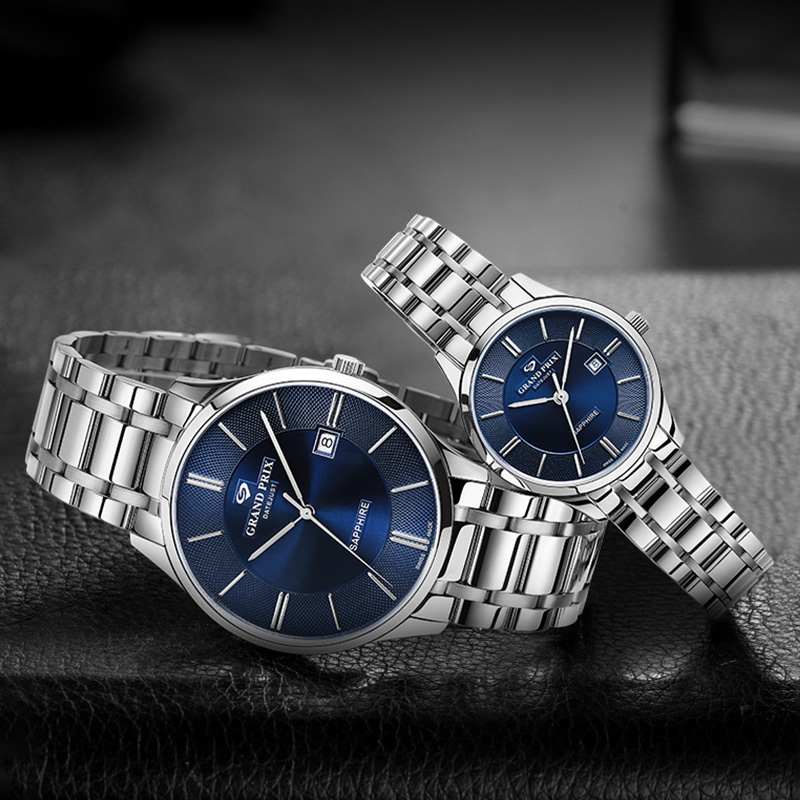 瑞士格林石英情侣对表