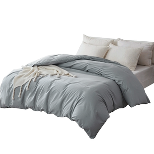 四季新疆棉全棉纯棉斜纹纯色单件被套被罩褥套垫套男女儿童成人用