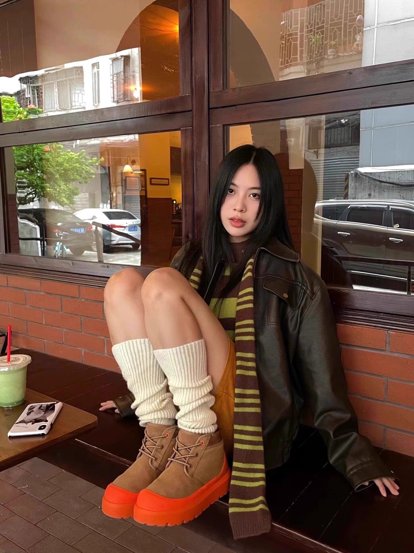 COUNTER GENUINE WANG YIBO THE SAME SNOW BOOTS MENS SHOES WOMENS NORTHEAST WINTER FUR INTEGRATED NON-SLIP FLEECE COTTON SHOES