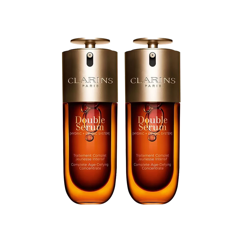 Clarins 娇韵诗第九代赋活精华经典黄金双萃精华液75ml双支装保湿
