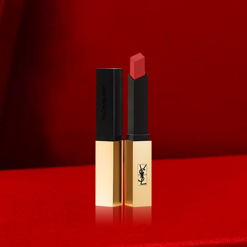 YSL/圣罗兰小金条口红1977哑光唇膏化妆品生日礼物送女友