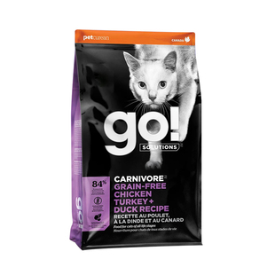 GO! Solutions无谷九种肉全阶猫粮16磅/7.26kg成猫幼猫粮营养全面