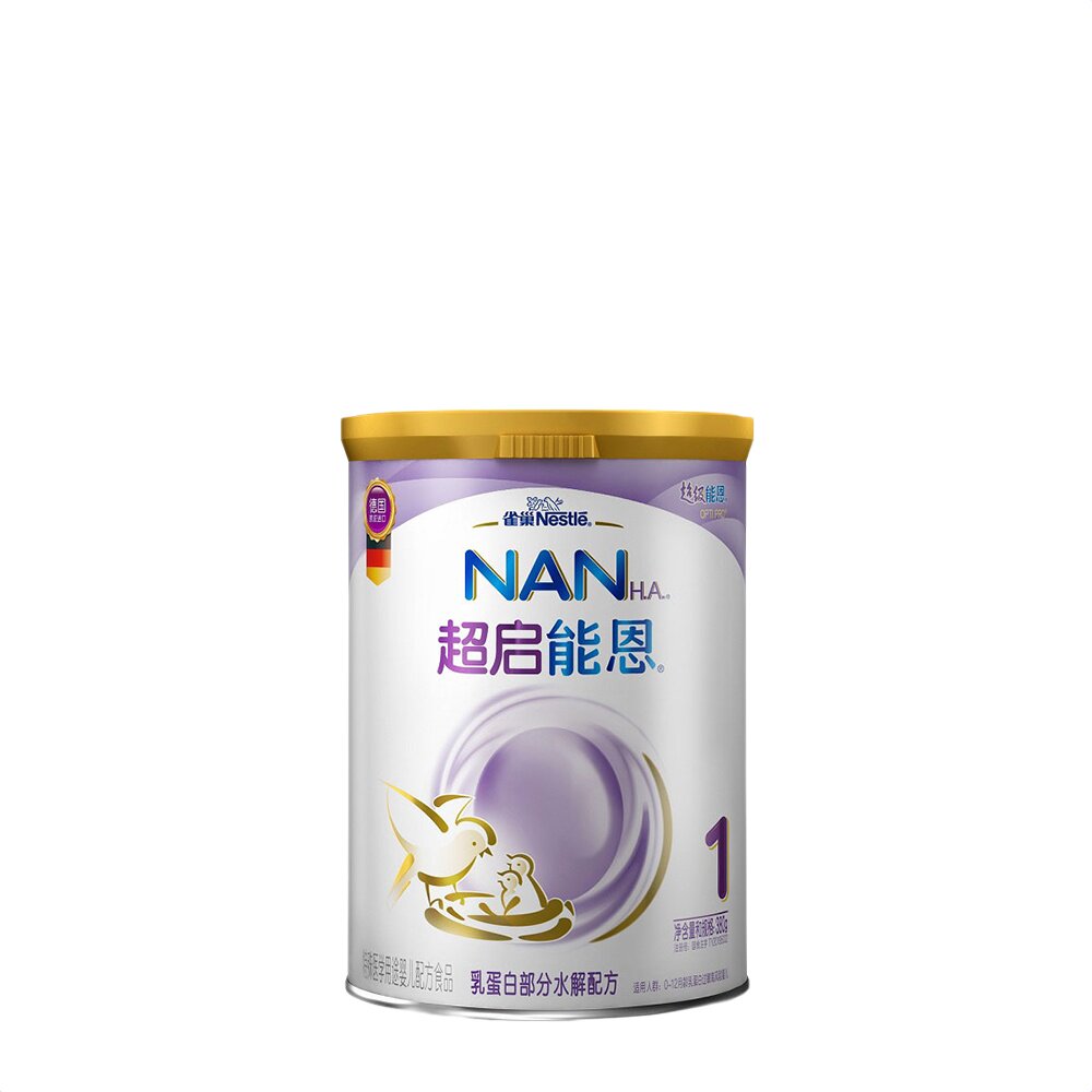 【自营】雀巢德国进口超启能恩超级能恩1段初生婴儿380g/罐