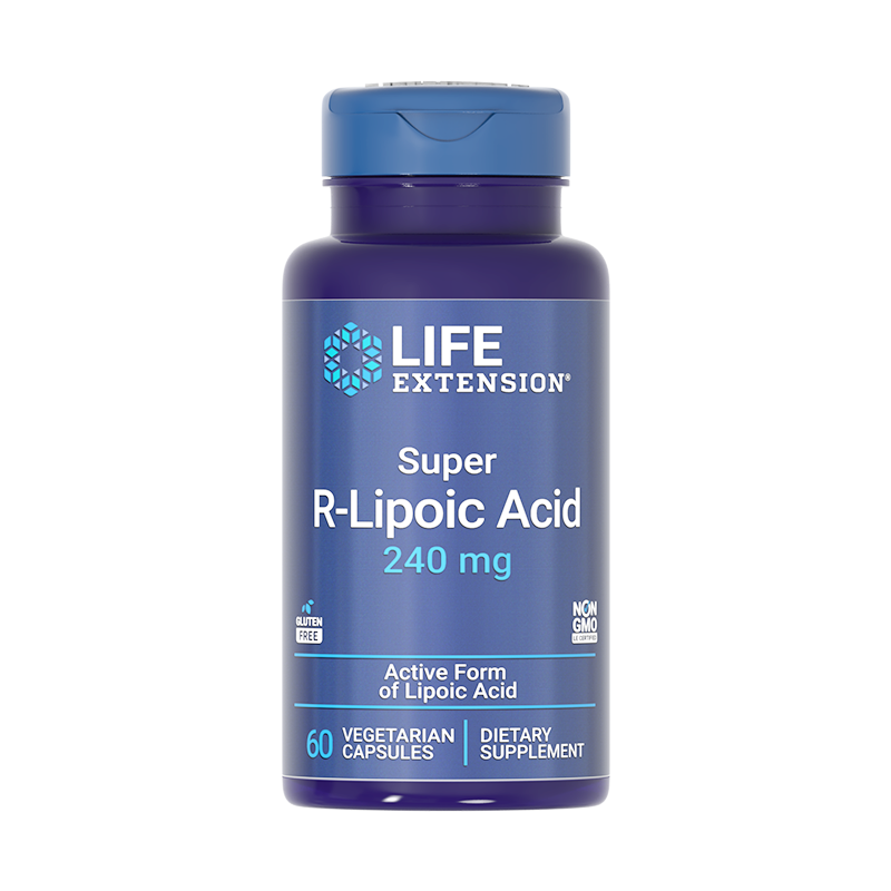 沿寿LIfe右旋R-硫辛酸素食胶囊肌肤细胞能量呵护光感亮白美国正品