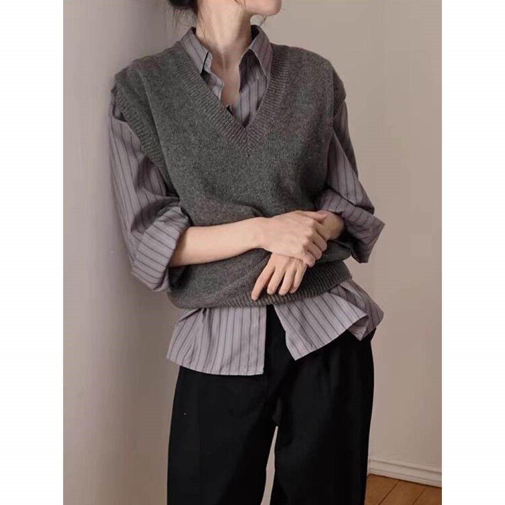 春秋季薄羊绒背心女式V领短叠袖马甲纯色底衫修身衫,个性定制/设计服务/DIY,工作服定制,淘宝优惠券,粉丝福利购,淘宝优惠卷