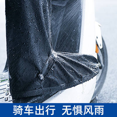 新款 雨鞋套防水雨天防滑加厚耐磨高筒骑行男女防雪防雨靴套